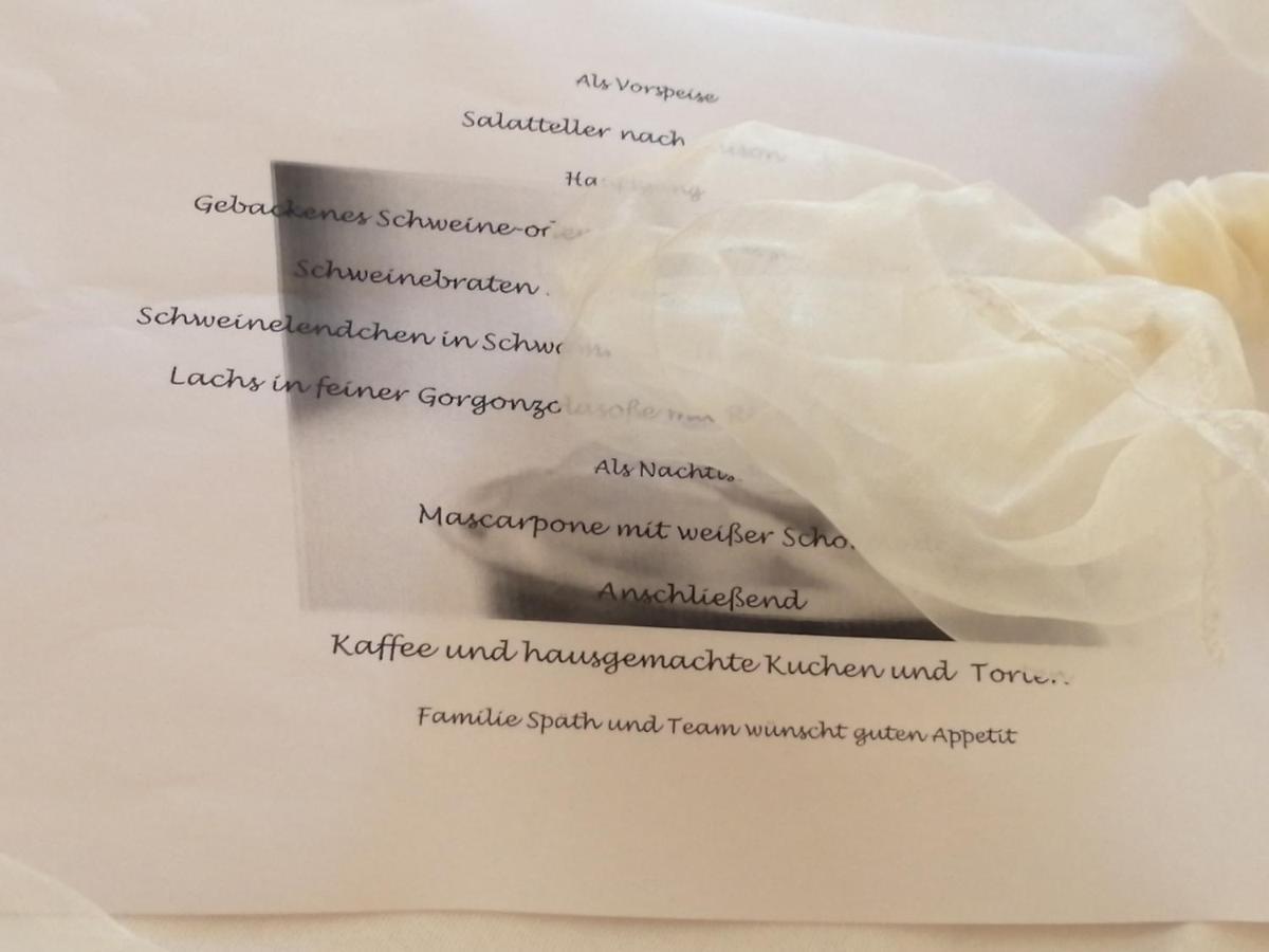 Gasthaus Zum Spaeth Englmannsberg Εξωτερικό φωτογραφία